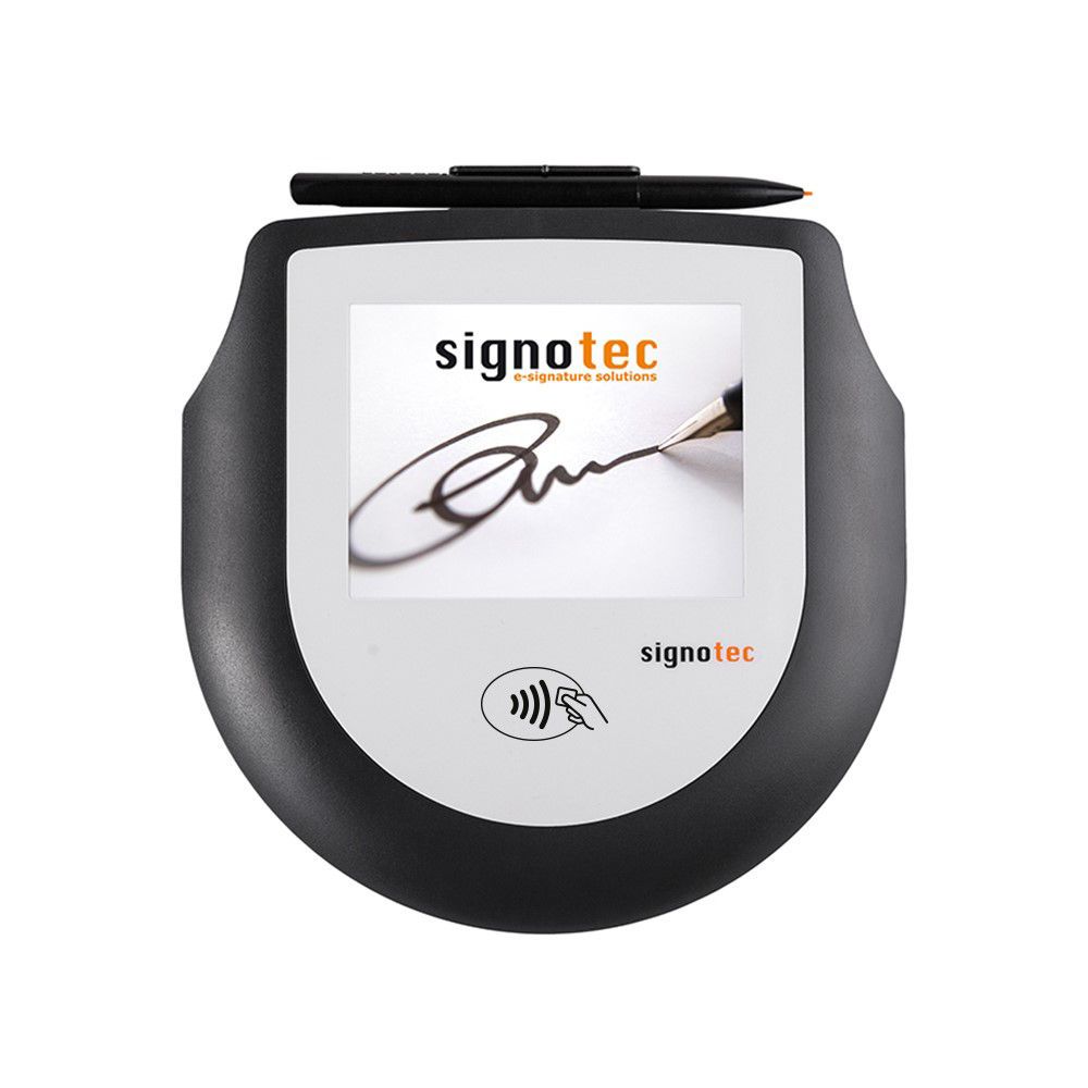 0043776 Signotec Omega Pad με έγχρωμη οθόνη LCD - Ηλεκτρονικές Υπογραφές με Φωτισμό Backlight - Image 1