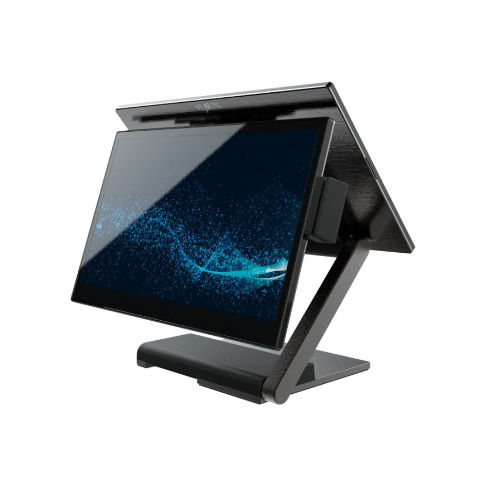 0060645_senor-x5pos-i3-7020u-8gb128gb- Senor X5s i3 (7020U)/ 8GB/128GB - Touch POS PC με VFD Οθόνη Πελάτη - Image 1